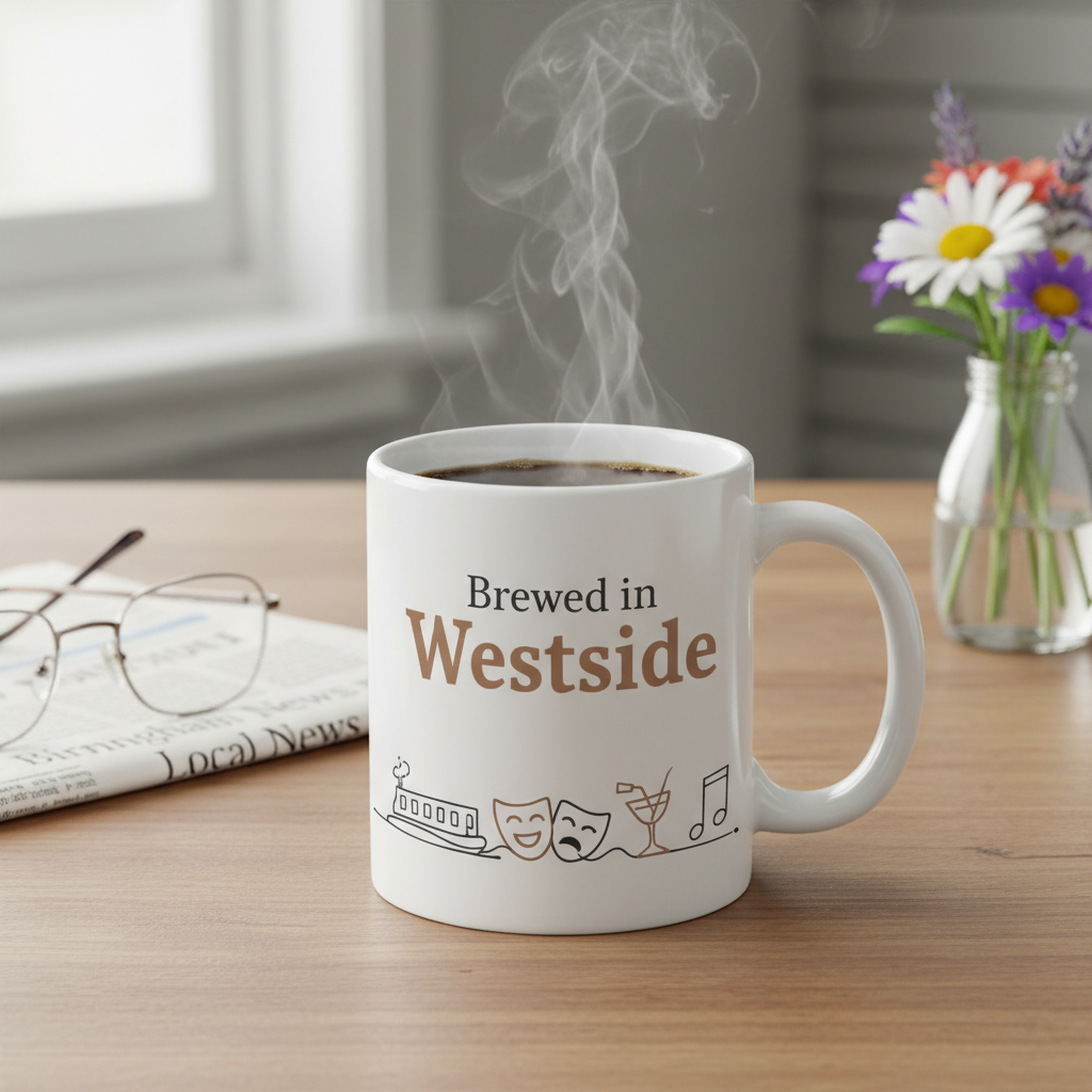 Westside - Mug - Minimalist Illustration Design