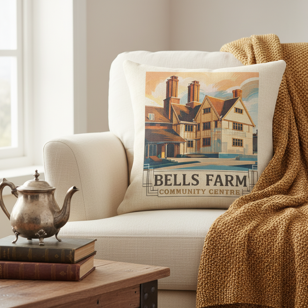 Druids Heath - Cushion - Vintage Vibes Design - Bells Farm Community Centre
