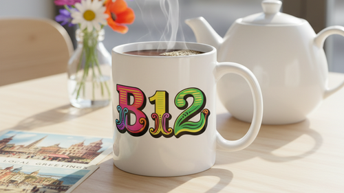 Balsall Heath - Mug - Colour Burst Postcode Design
