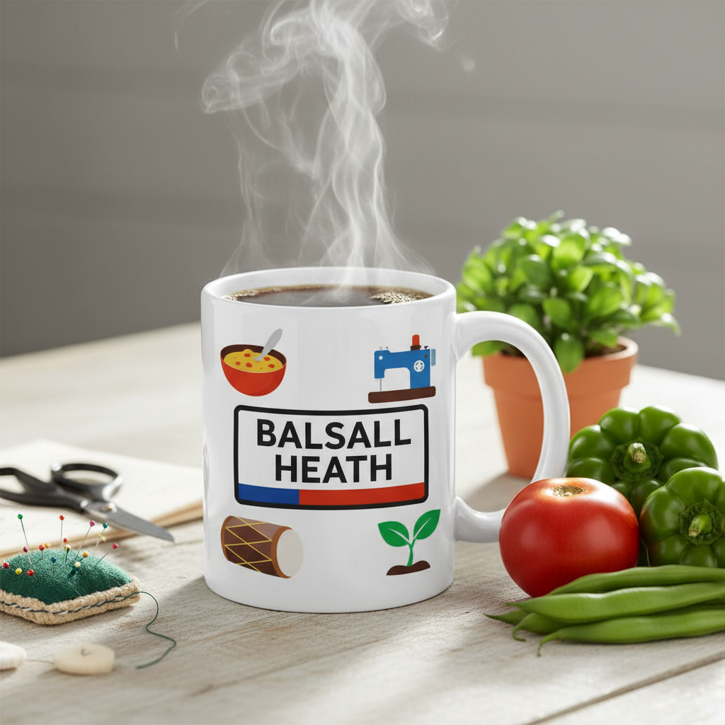 Balsall Heath - Mug - Local Symbols Design