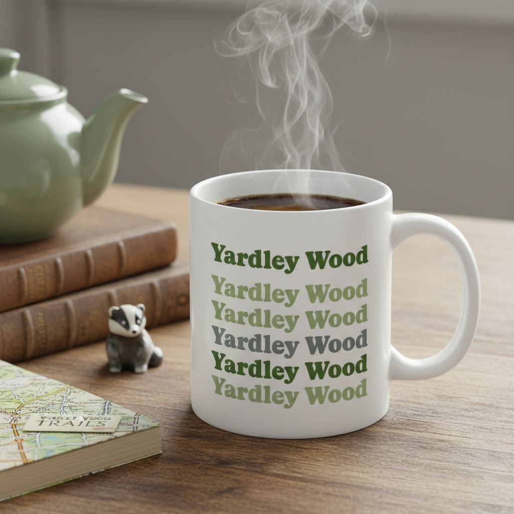 Yardley Wood - Mug - Retro Typography Design