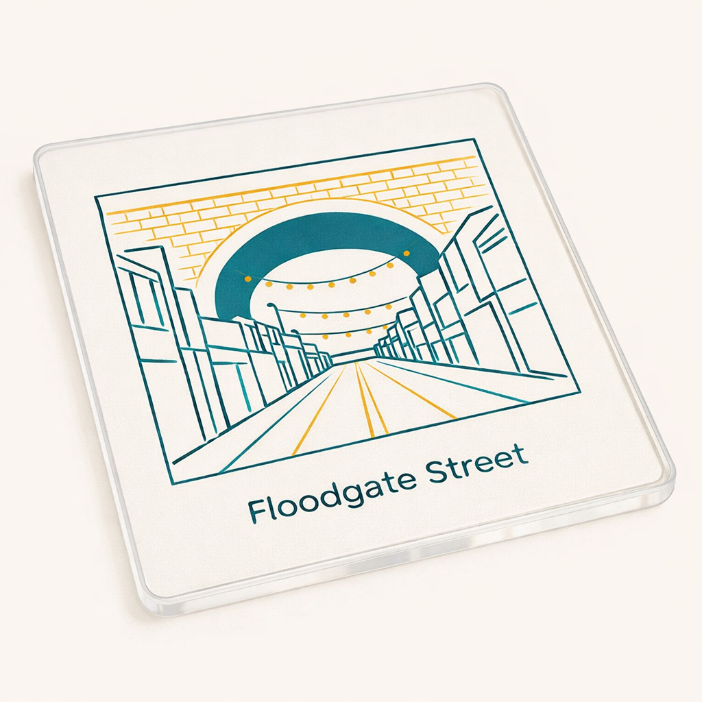 Digbeth - Coaster - Geometric Lines - Floodgate Street