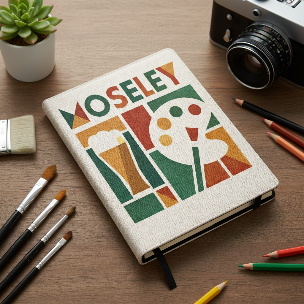 Moseley - Notepad - Geometric Iconography Design