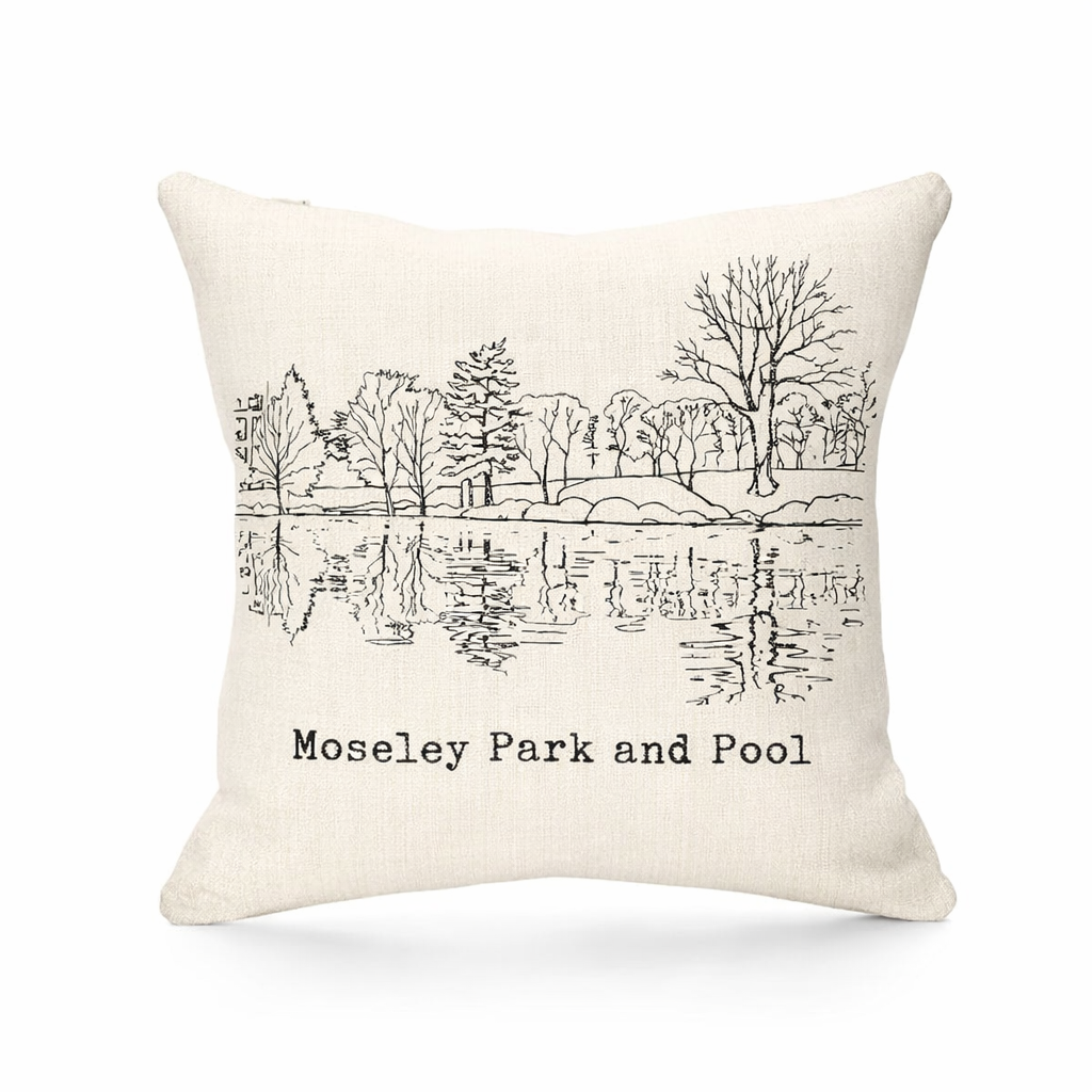 Moseley - Cushion - Minimal Lines Design - Moseley Park & Pool