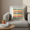 Stirchley - Cushion - Retro Typography Design
