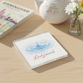 Ladywood - Coaster - Soft Watercolours - Water Ripple