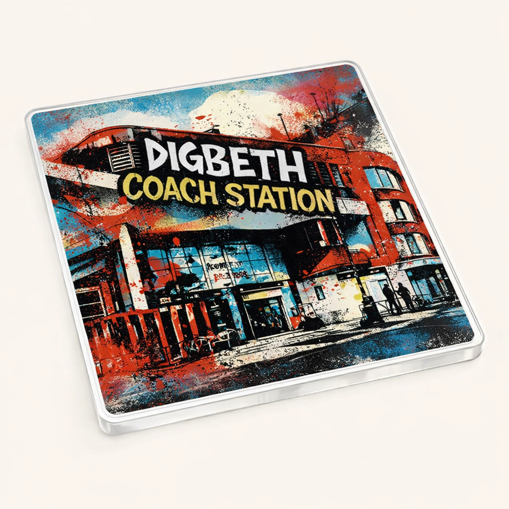 Digbeth - Coaster - Urban Street Art - Digbeth Coach Station