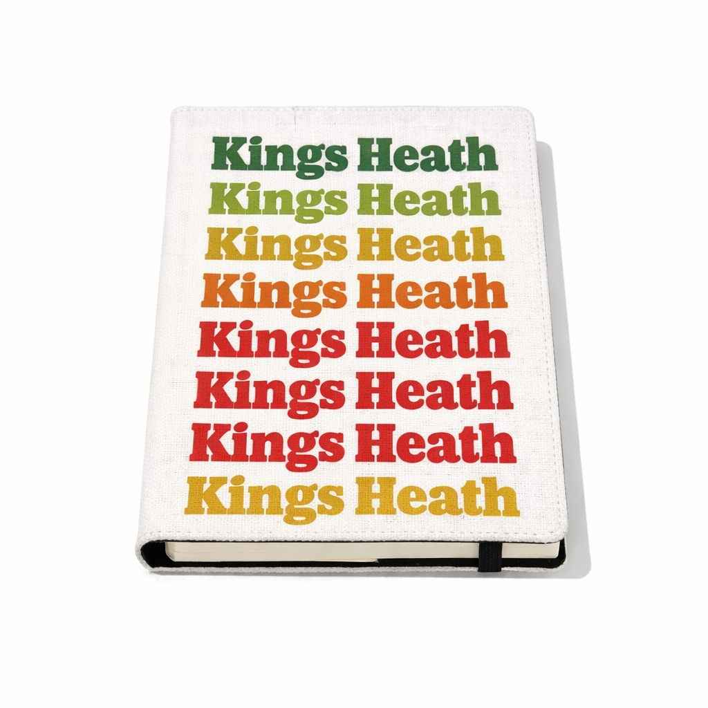 Kings Heath - Notepad - Retro Typography Design