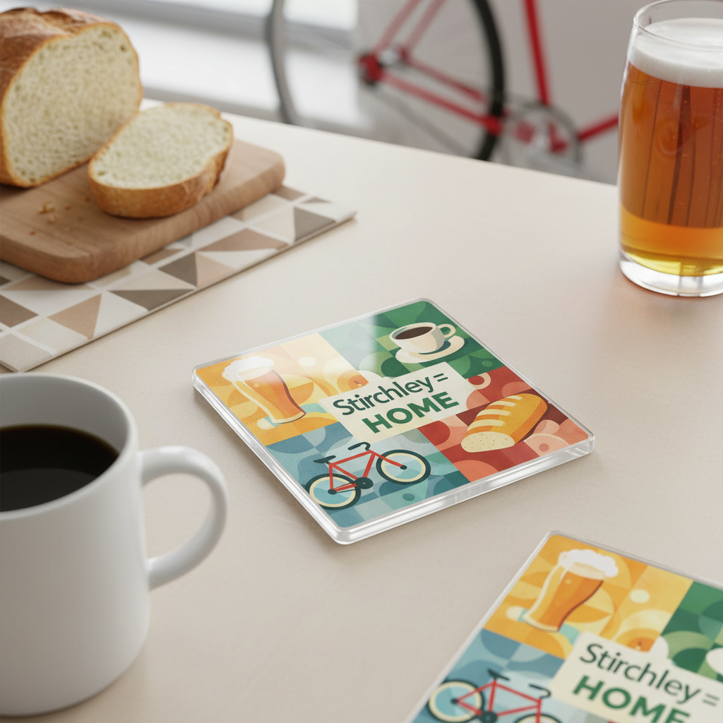 Stirchley - Coaster - Mid-Century Retro - Local Icons