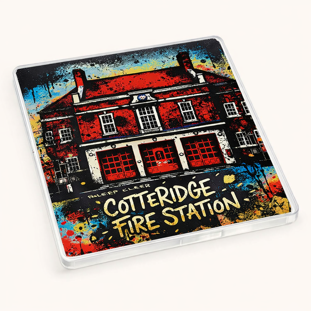 Cotteridge - Coaster - Urban Street Art - Cotteridge Fire Station
