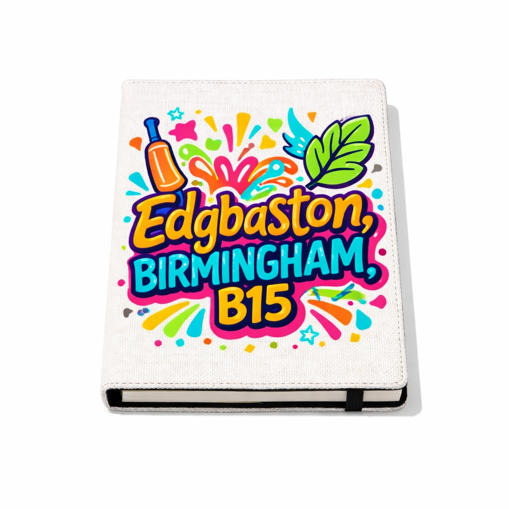Edgbaston - Notepad - Graffiti Vibe Design