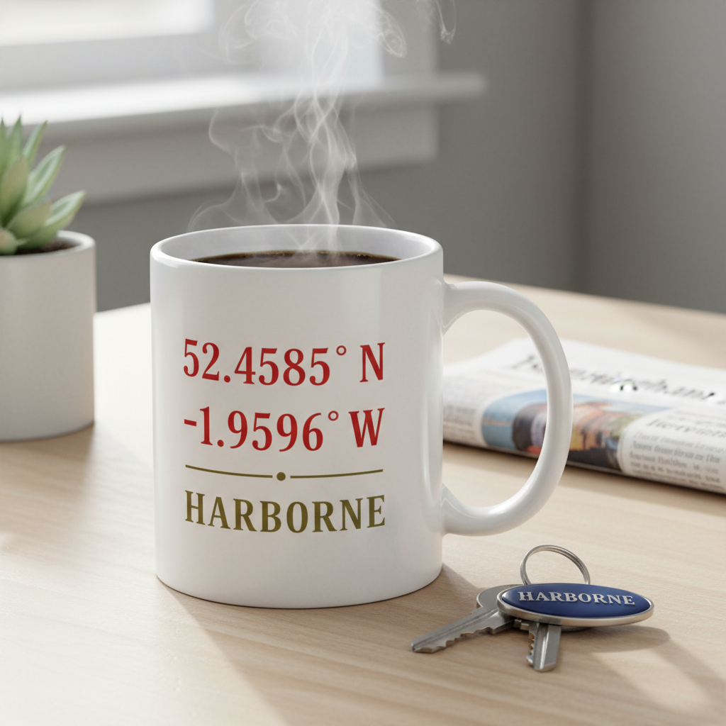 Harborne - Mug - Elegant Coordinates Design