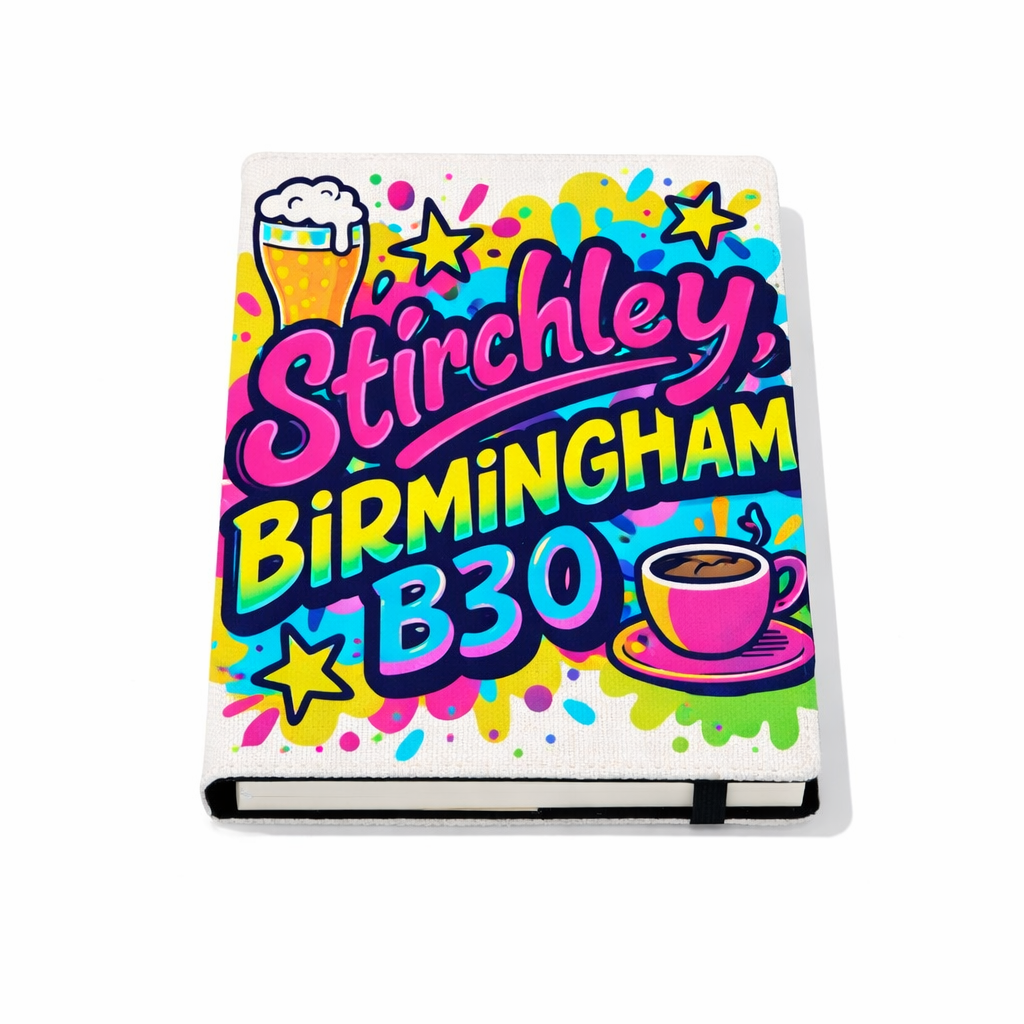 Stirchley - Notepad - Graffiti Vibe Design