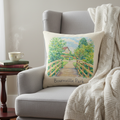 Bournville - Cushion - Artistic Illustration Design - Bournville Park