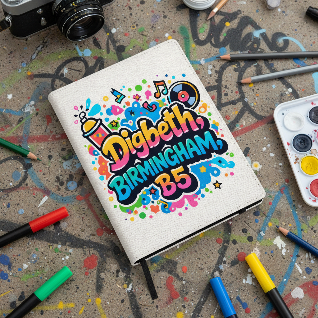 Digbeth - Notepad - Graffiti Vibe Design