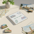 Selly Oak - Coaster - Geometric Lines - Local Icons