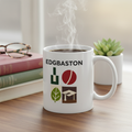 Edgbaston - Mug - Geometric Grid Design