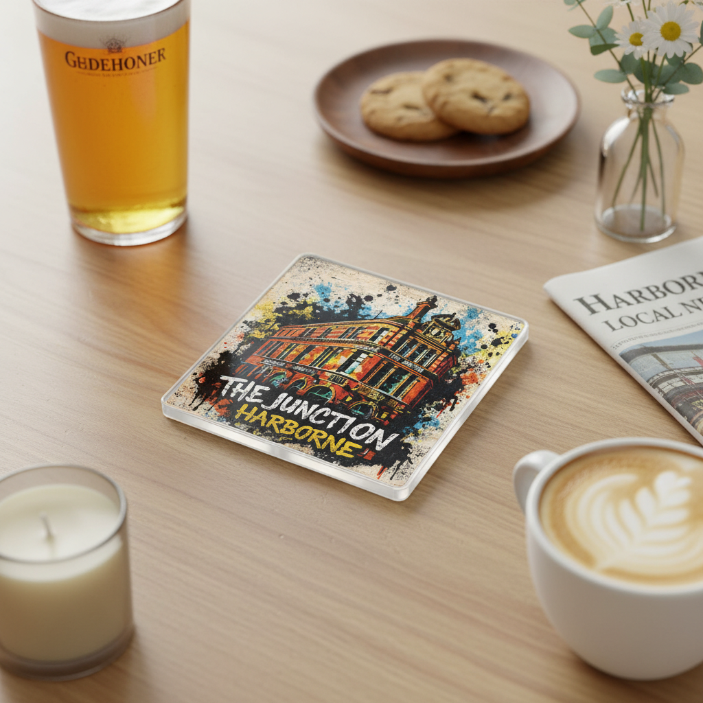 Harborne - Coaster - Urban Street Art - The Junction Pub