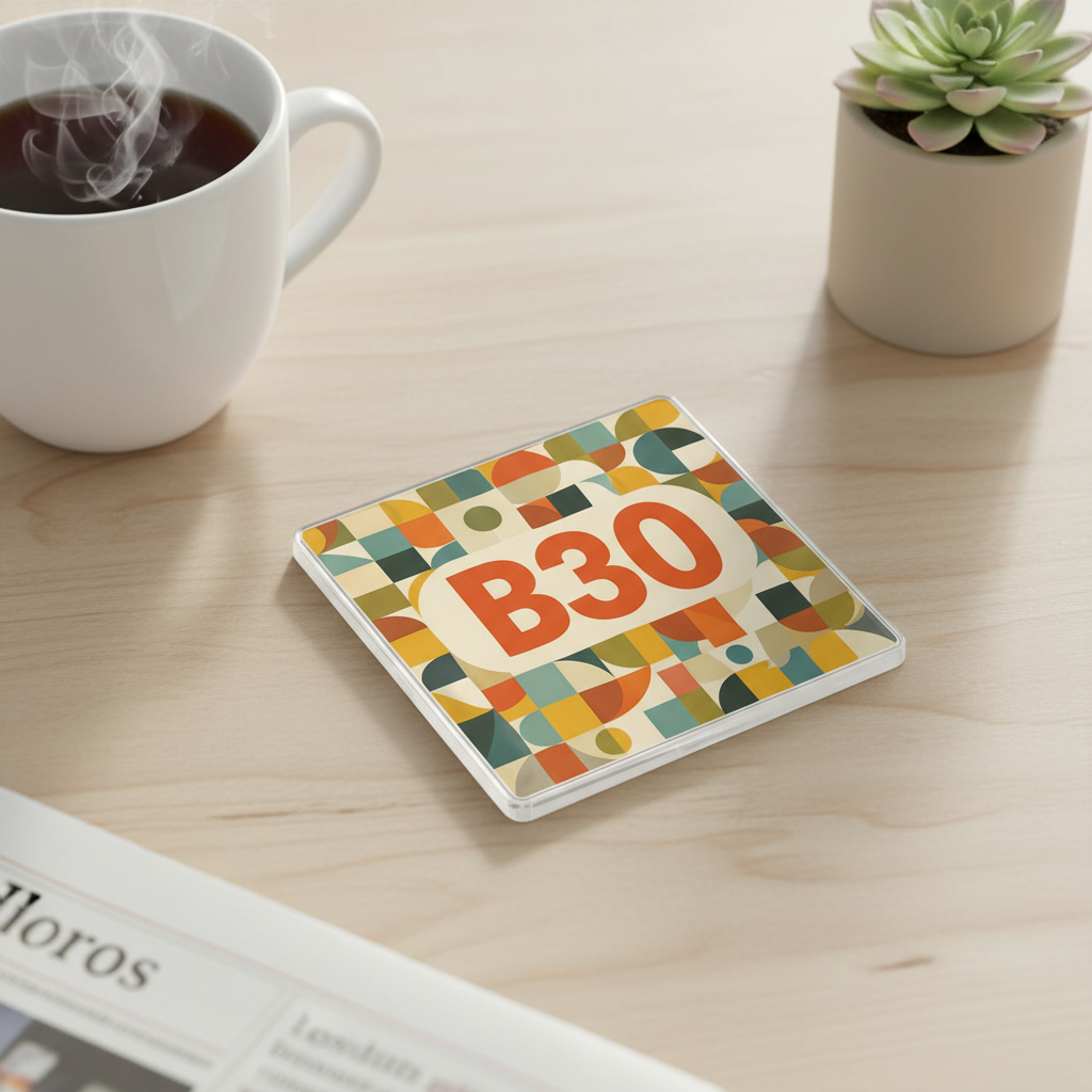 Cotteridge - Coaster - Mid-Century Retro - Postcode