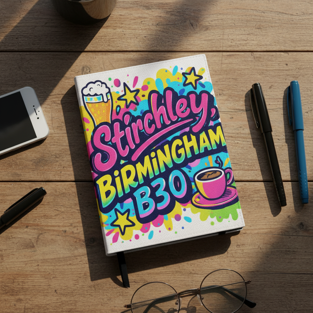Stirchley - Notepad - Graffiti Vibe Design