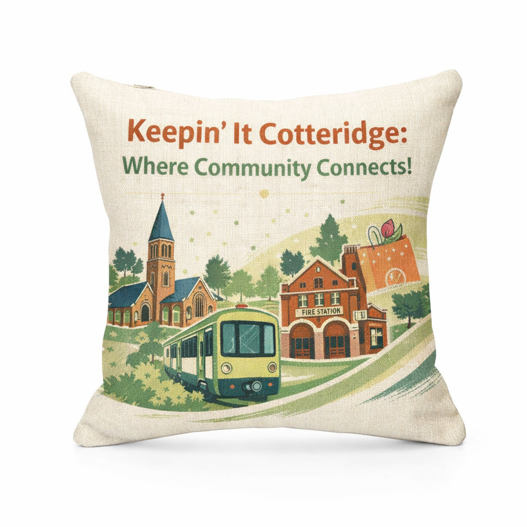 Cotteridge - Cushion - Vibrant Civic Blend Design
