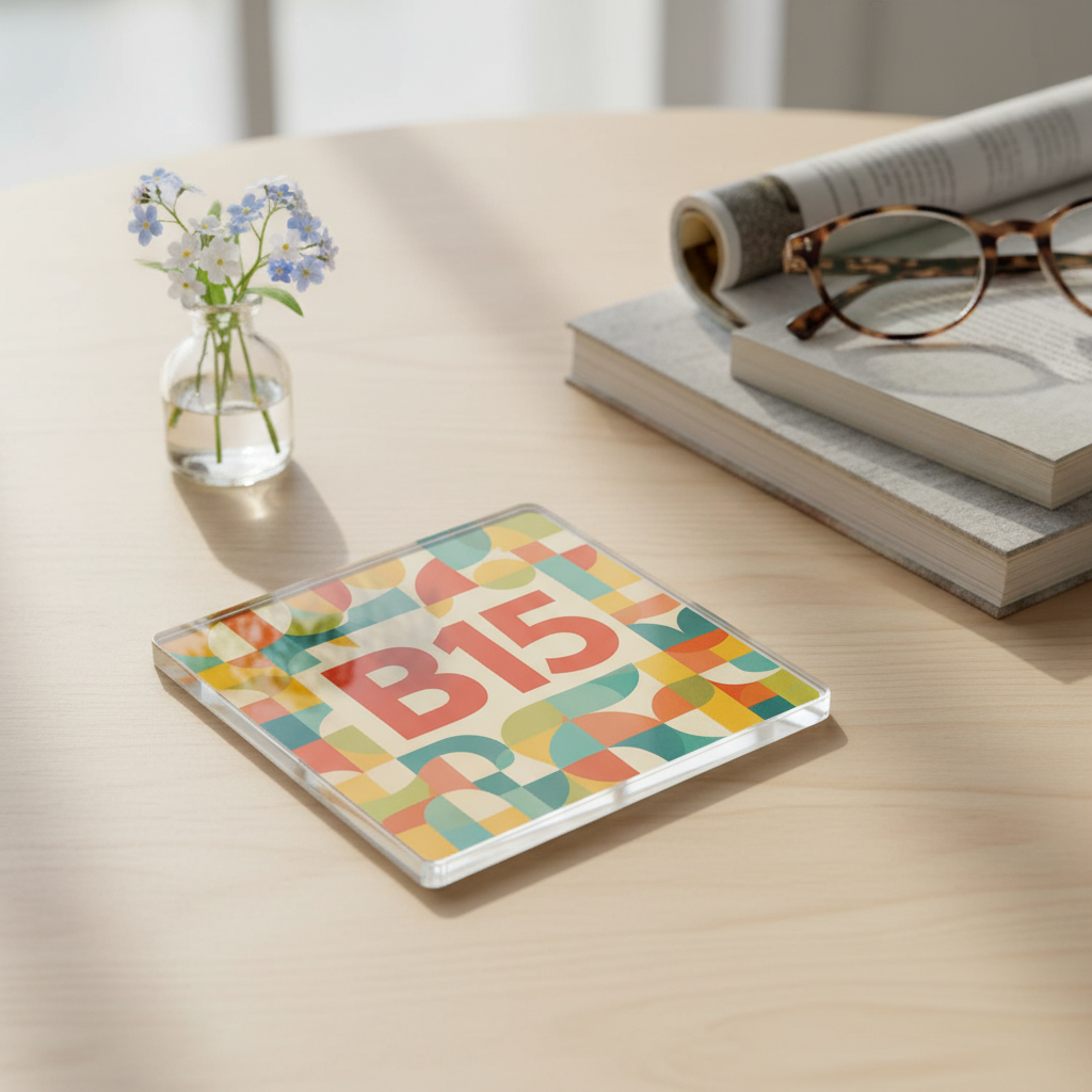 Edgbaston - Coaster - Mid-Century Retro - Postcode