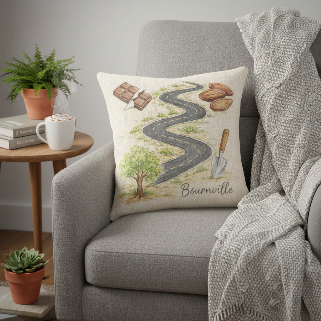 Bournville - Cushion - Whimsical Illustrations Design
