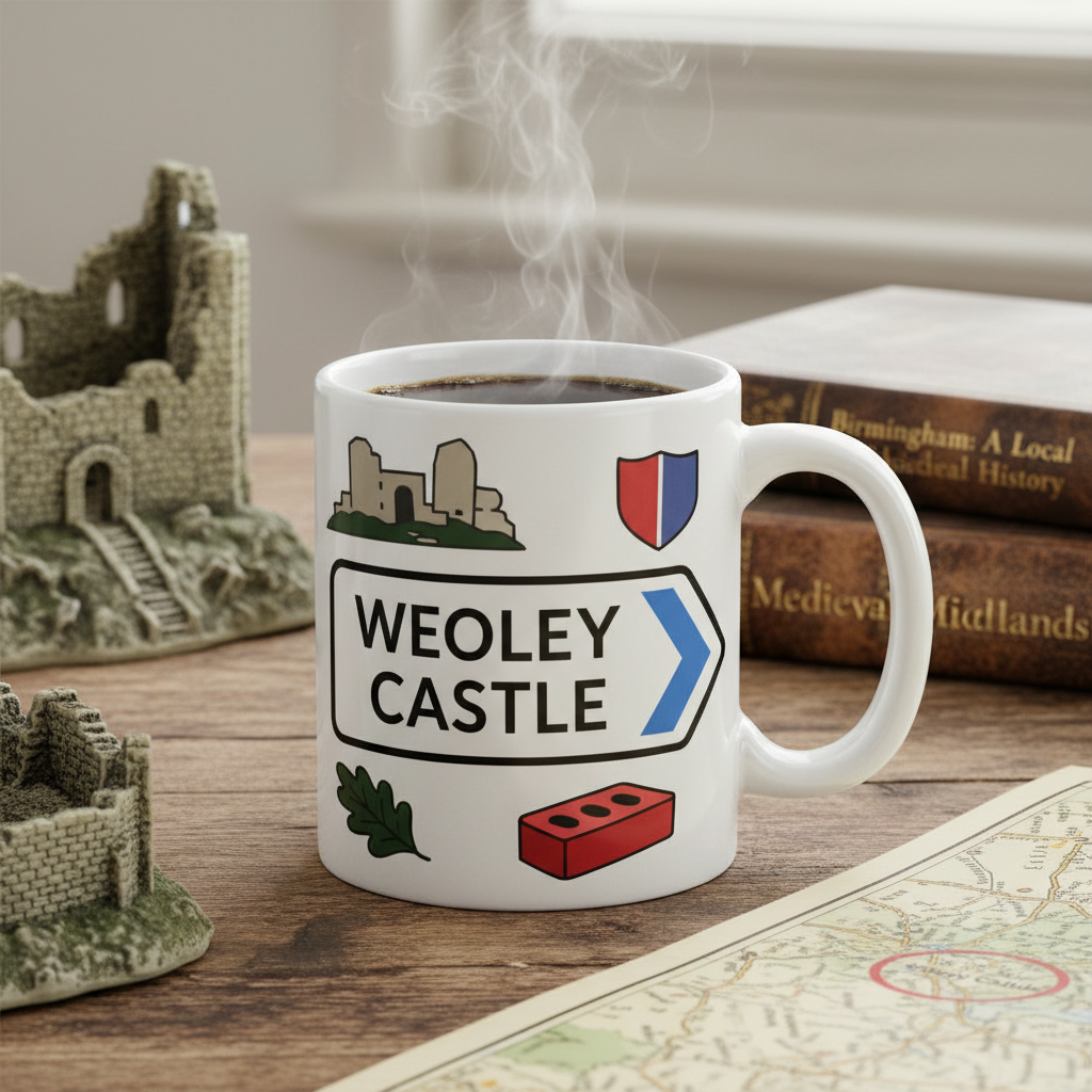 Weoley Castle - Mug - Local Symbols Design