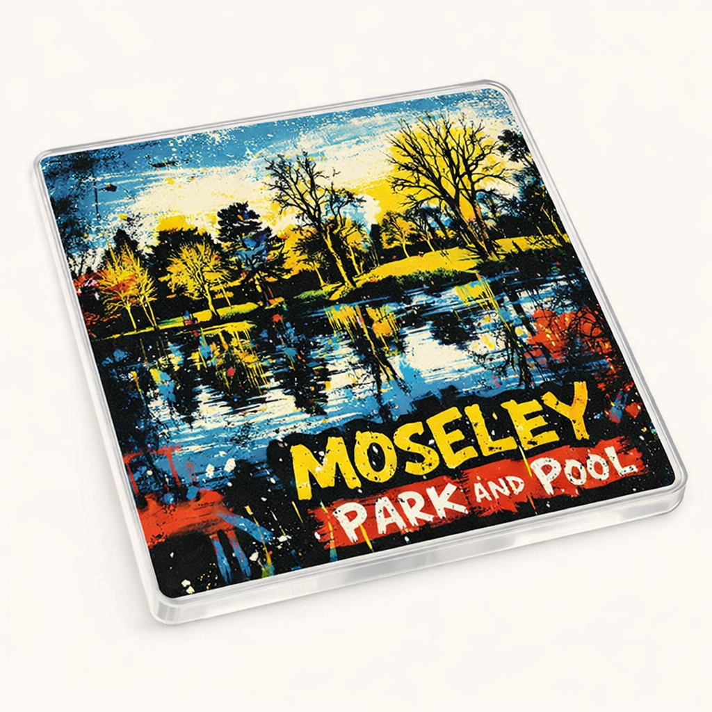 Moseley - Coaster - Urban Street Art - Moseley Park & Pool