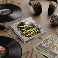 Kings Heath - Coaster - Urban Street Art - Vinyl Record