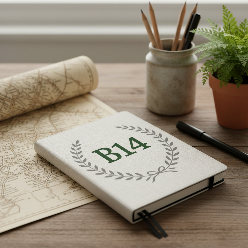 Druids Heath - Notepad - Laurel Heritage Design