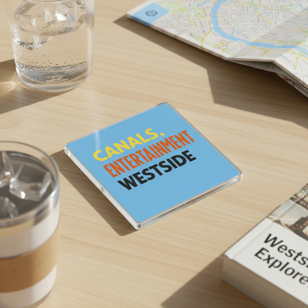 Westside - Coaster - Mid-Century Retro - Word Stack