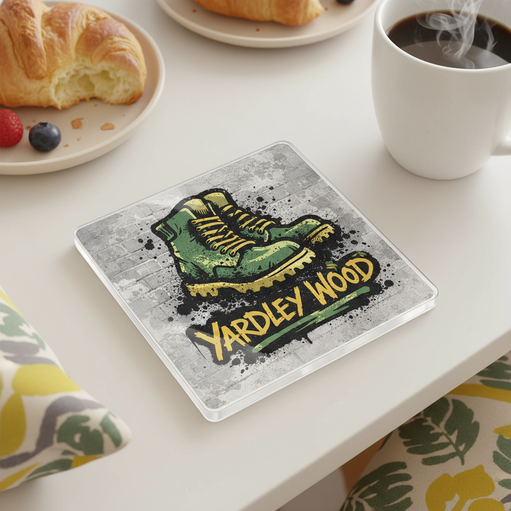 Yardley Wood - Coaster - Urban Street Art - Hiking Boots