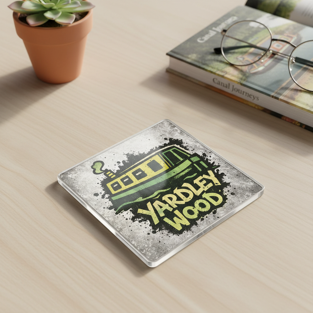 Yardley Wood - Coaster - Urban Street Art - Canal Boat