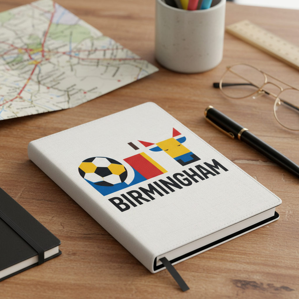Birmingham - Notepad - Geometric Iconography Design