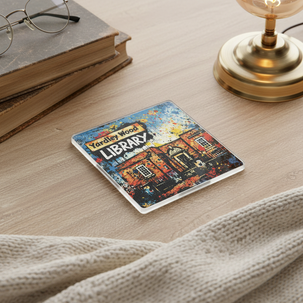 Yardley Wood - Coaster - Urban Street Art - Yardley Wood Library