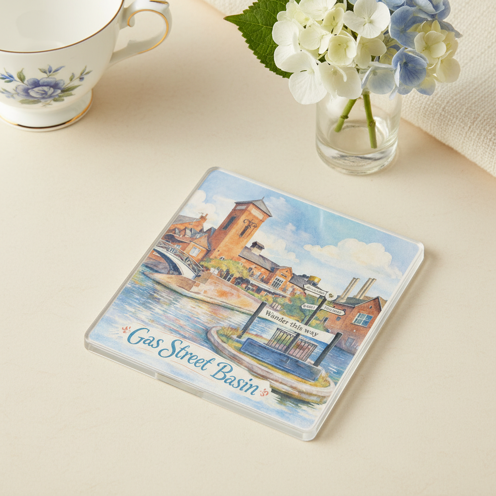 Westside - Coaster - Soft Watercolours - Gas Street Basin