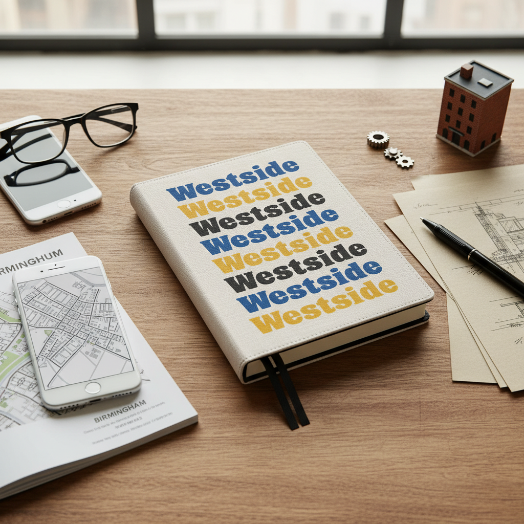 Westside - Notepad - Retro Typography Design