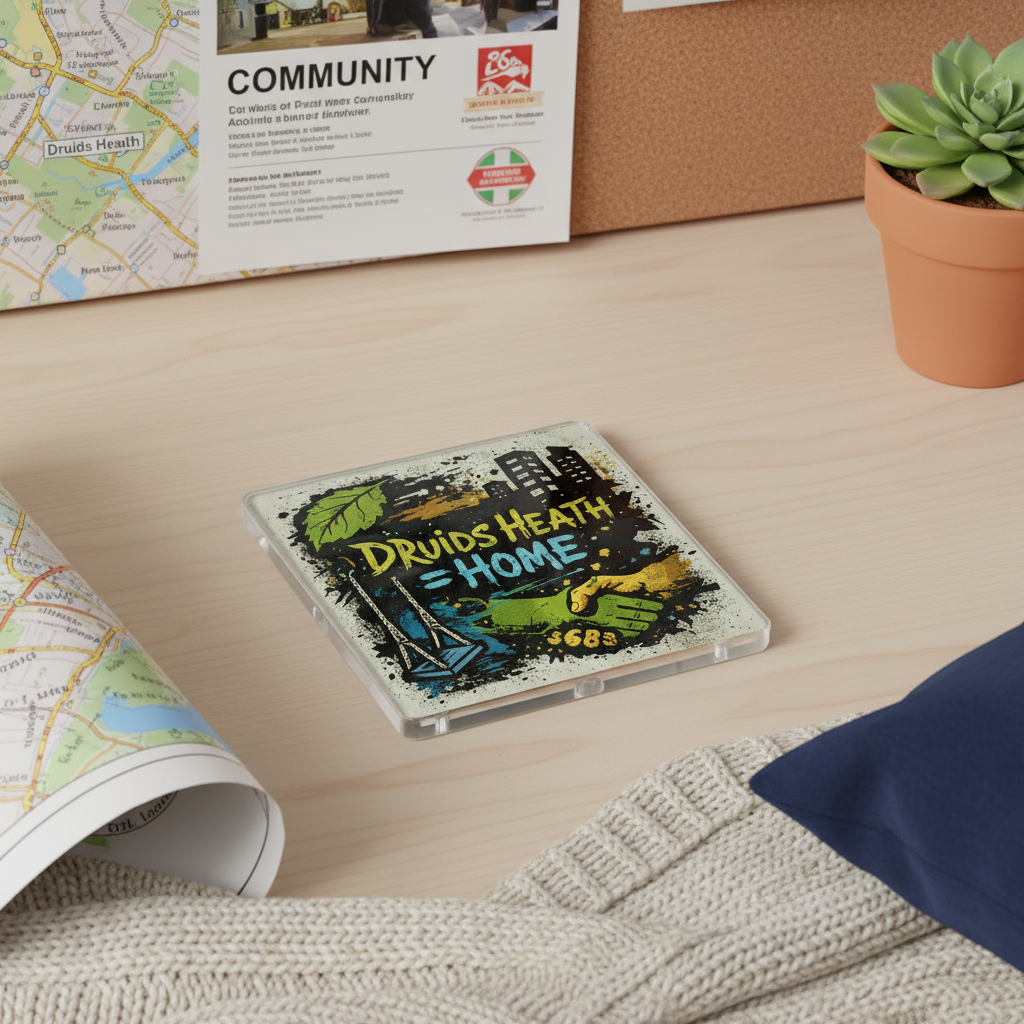 Druids Heath - Coaster - Urban Street Art - Local Icons