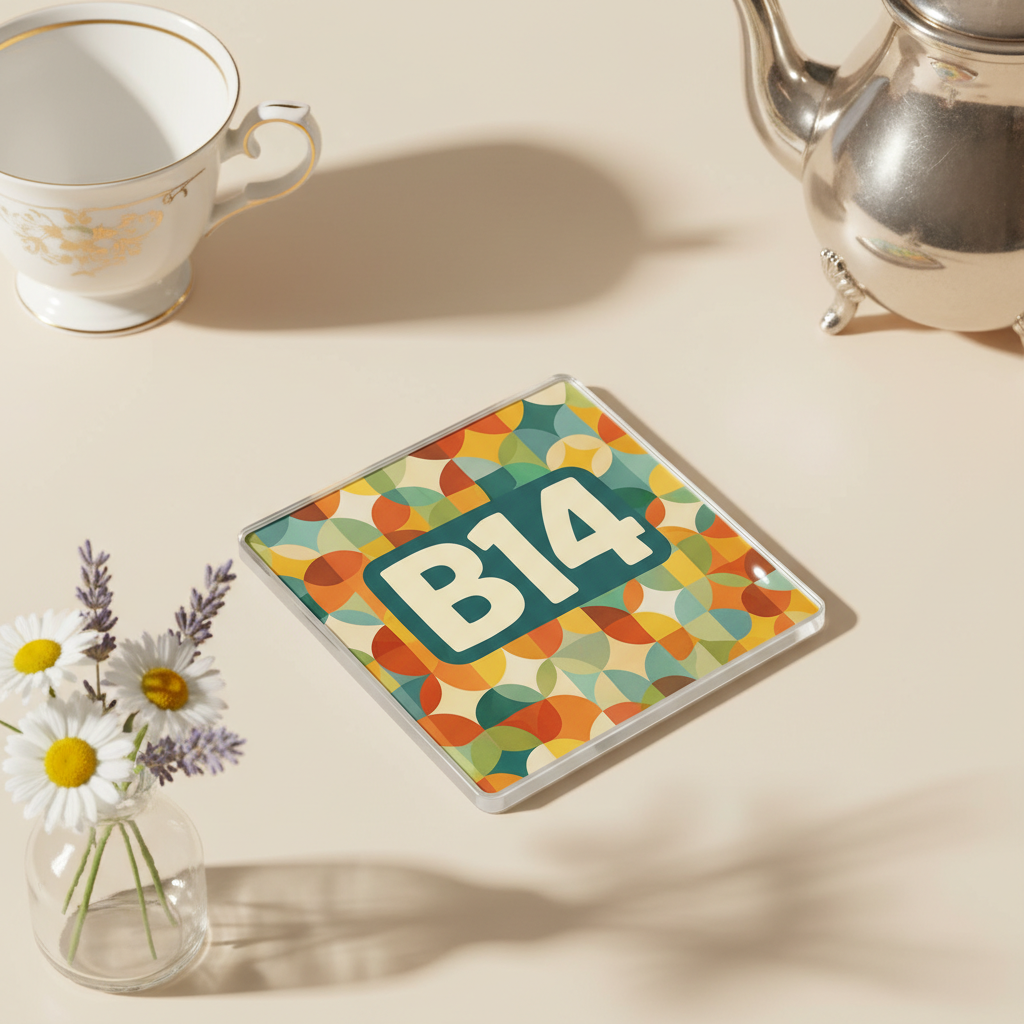 Druids Heath - Coaster - Mid-Century Retro - Postcode