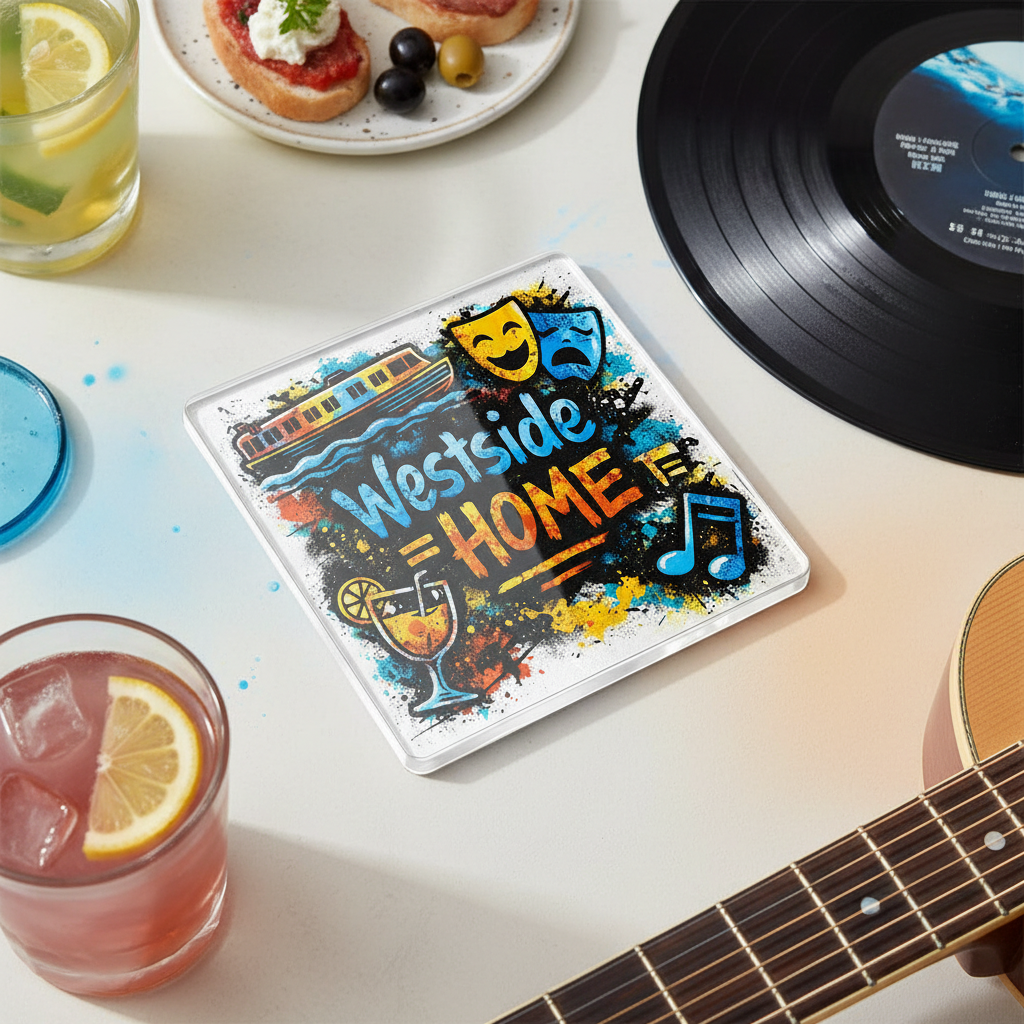Westside - Coaster - Urban Street Art - Local Icons