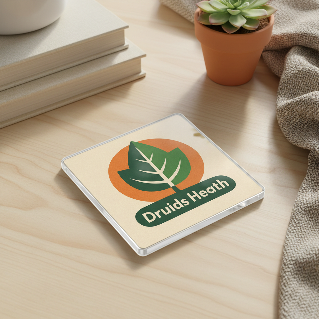 Druids Heath - Coaster - Mid-Century Retro - Leaf