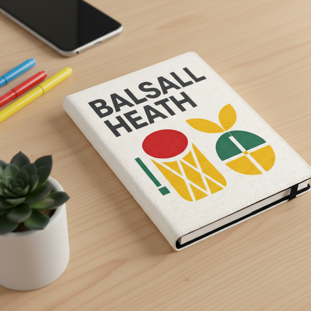 Balsall Heath - Notepad - Geometric Iconography Design