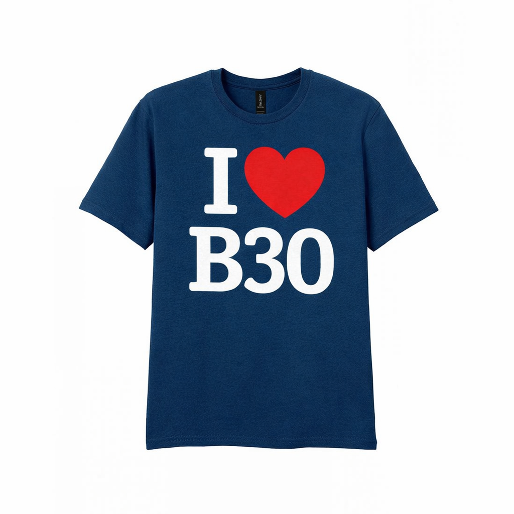 Stirchley - T-Shirt - I heart B30 Design