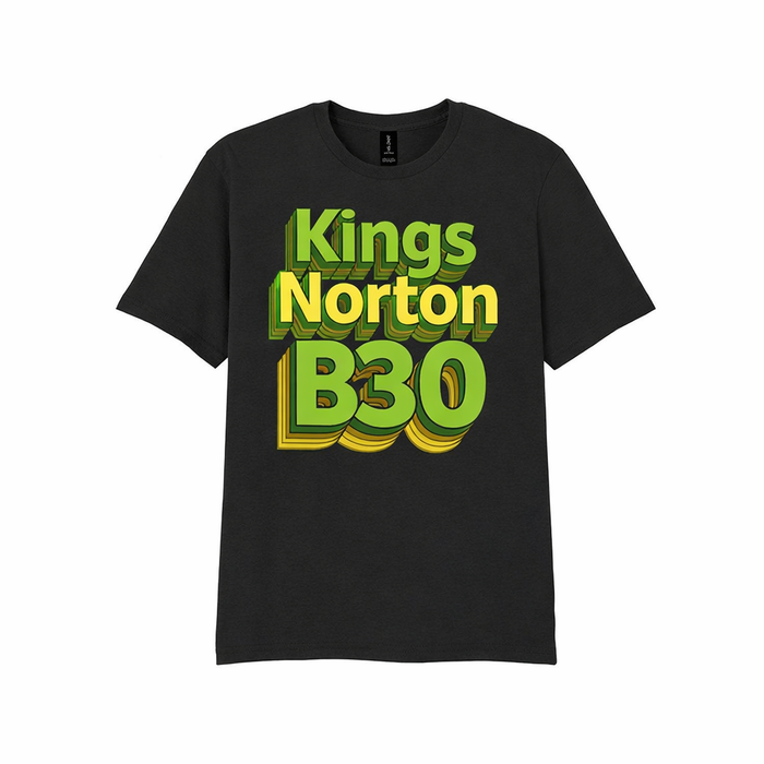 Kings Norton - T-Shirt - Bold 3D Type Design