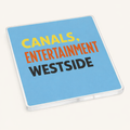 Westside - Coaster - Mid-Century Retro - Word Stack