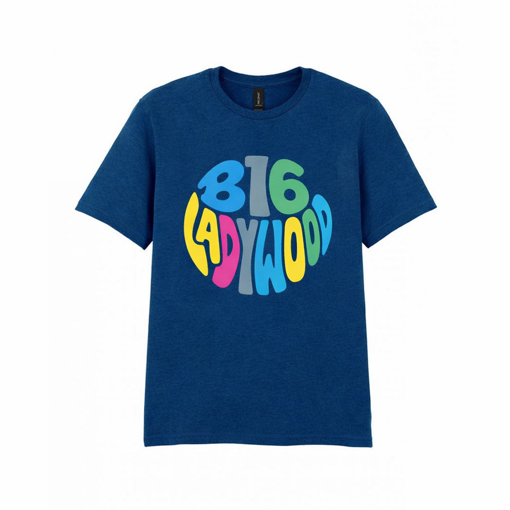Ladywood - T-Shirt - Colour Burst Design