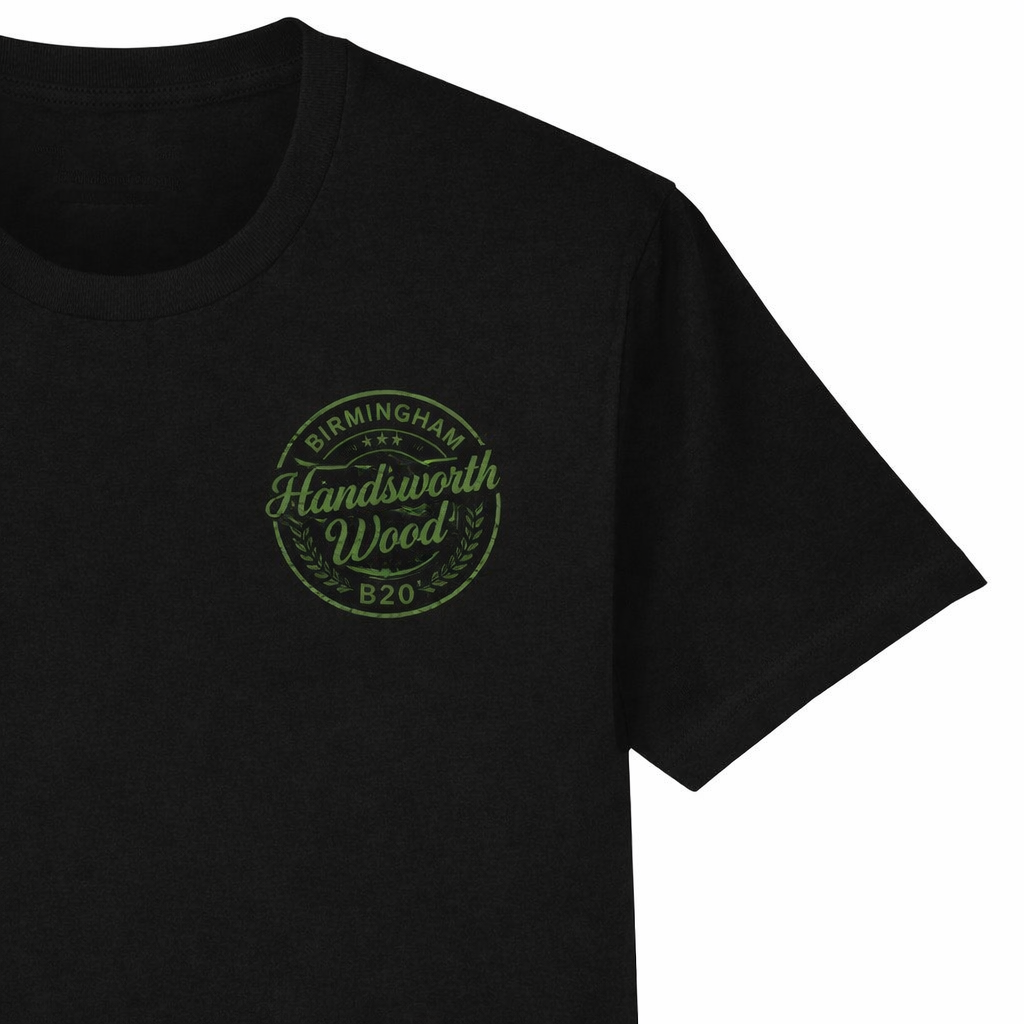 Handsworth Wood - T-Shirt - B20 Vintage Stamp Design