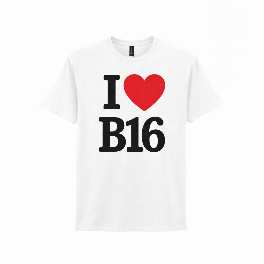Ladywood - T-Shirt - I heart B16 Design