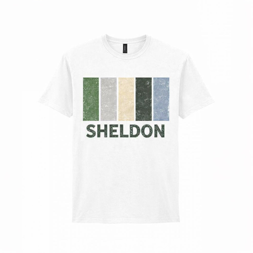 Sheldon - T-Shirt - Colour Block Design